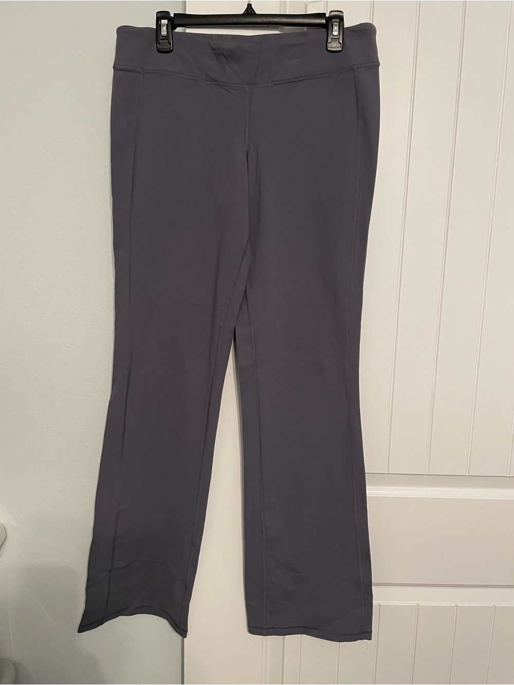 Blue Gray Flare-Leg Active Pants by C9.
